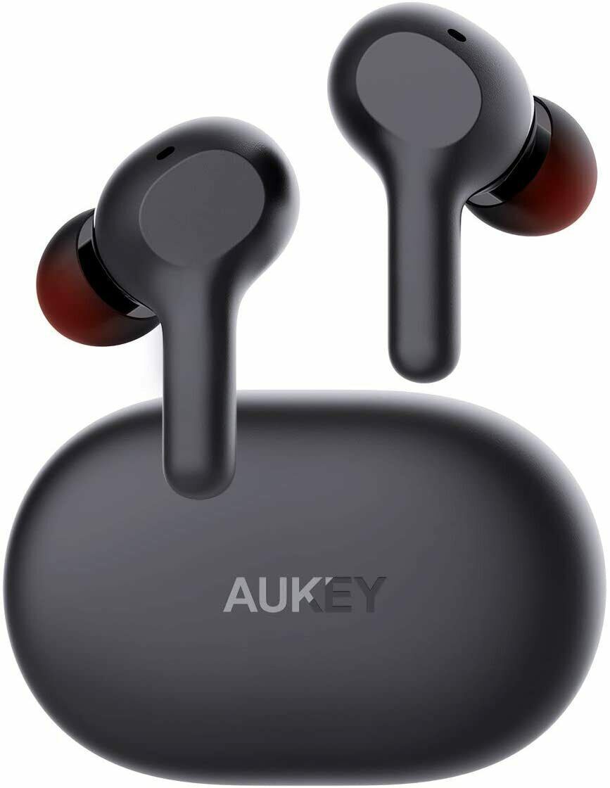 AUKEY Ultra-Compact True Wireless Earbuds EP-T25 Bluetooth 5 Headphones 25H Play