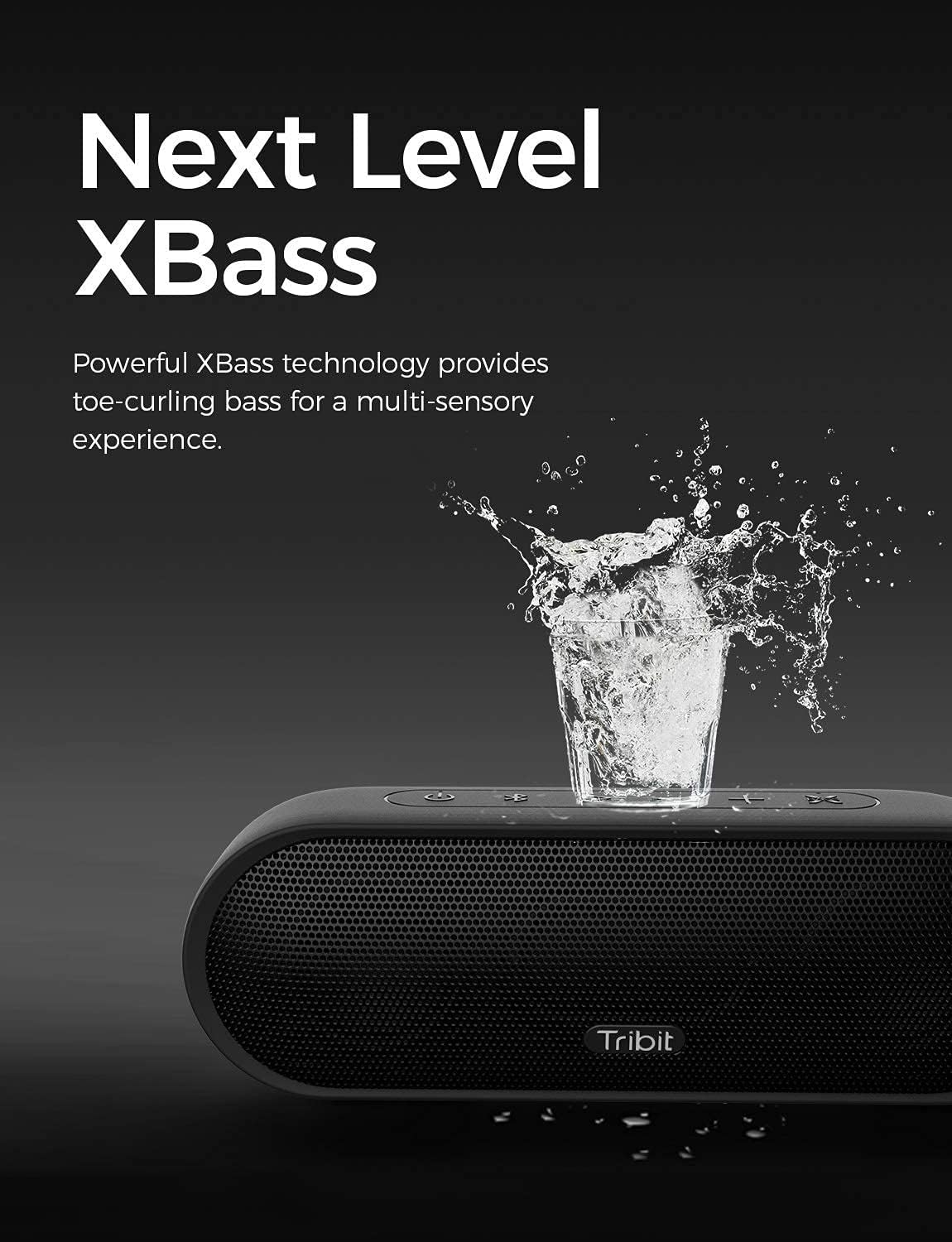 Tribit Upgraded Bluetooth Speaker MaxSound Plus