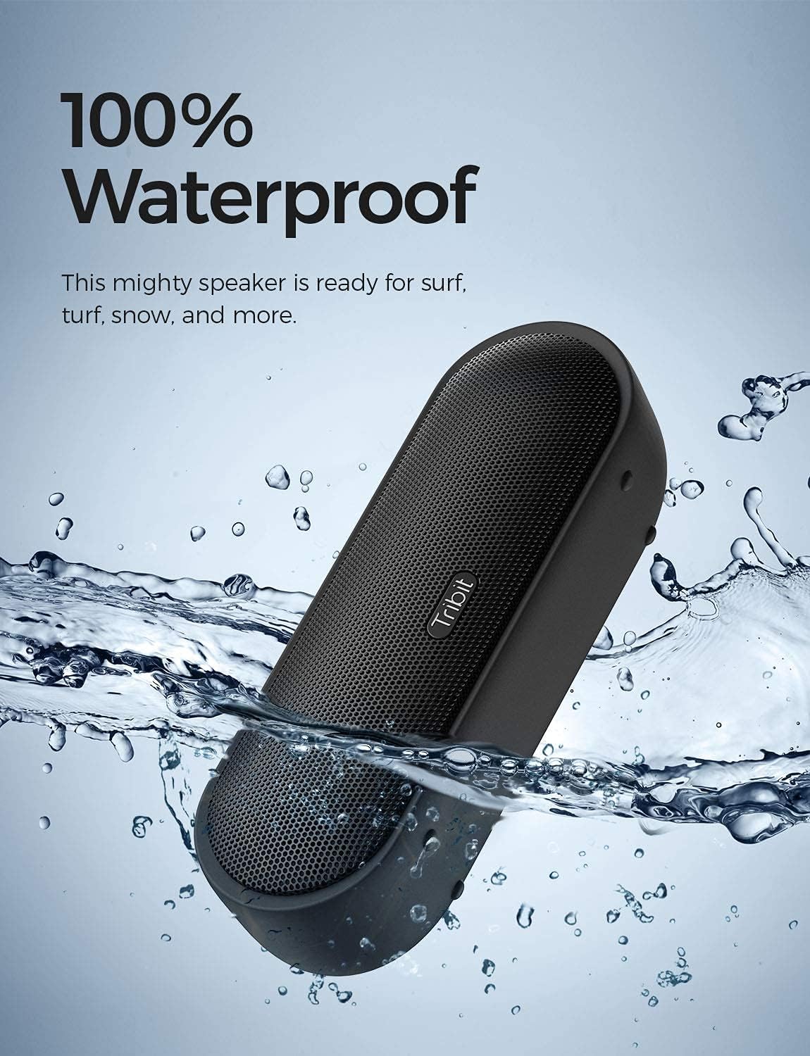 Tribit Upgraded Bluetooth Speaker MaxSound Plus