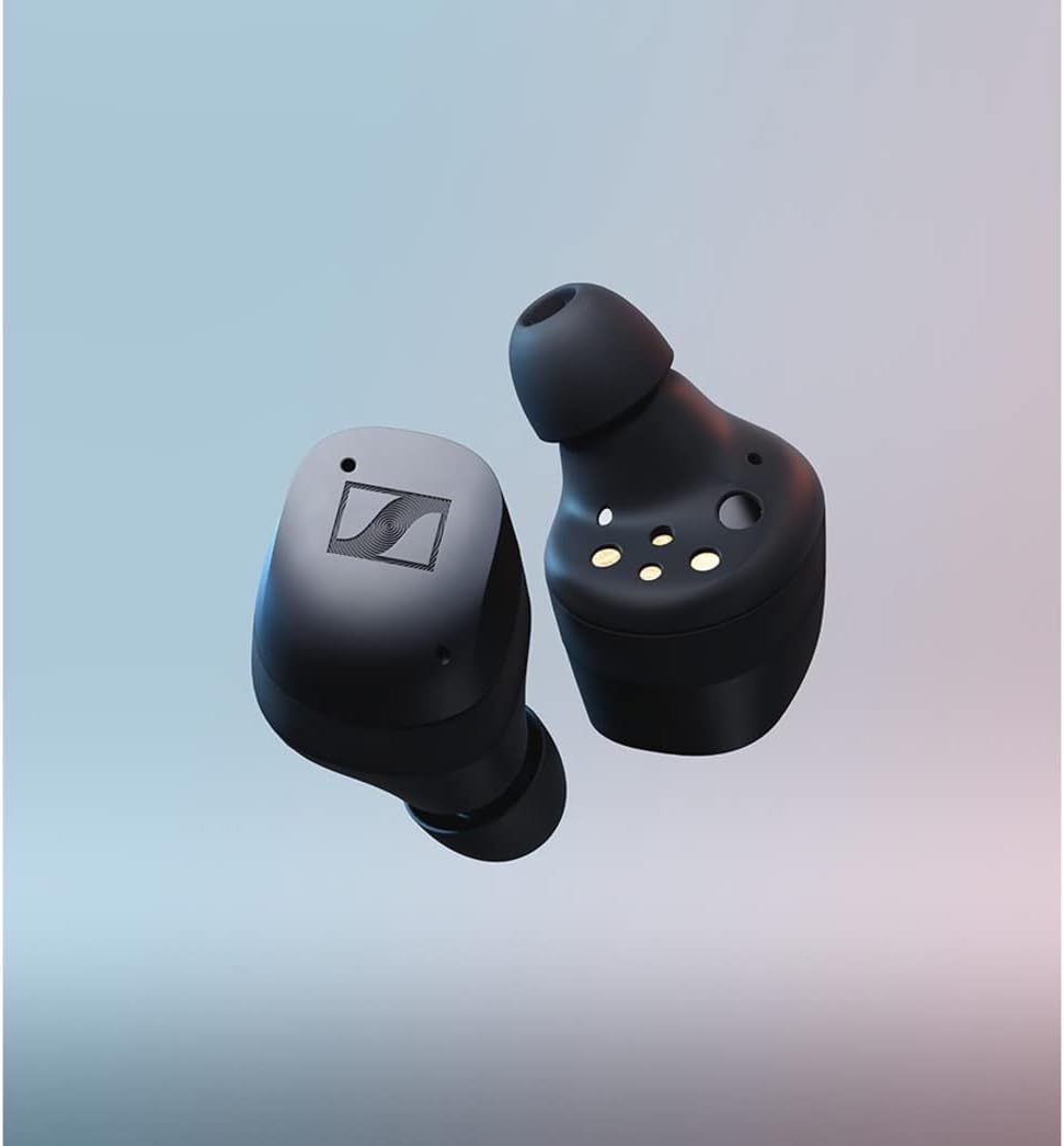 Sennheiser MOMENTUM True Wireless 3 Earbuds -Bluetooth In-Ear Headphones for Music and Calls with ANC, Multipoint connectivity, IPX4, Qi charging, 28-hour Battery Life Compact Design - Graphite